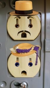 funny sockets electric shock